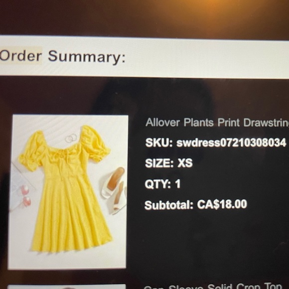 Mini summer sundress - Picture 9 of 9